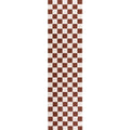The Rugs Loft Checkerboard Terracotta Rug
