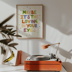 Peak Prints Loving In Your Eyes Olivia Dean Print Wall Art