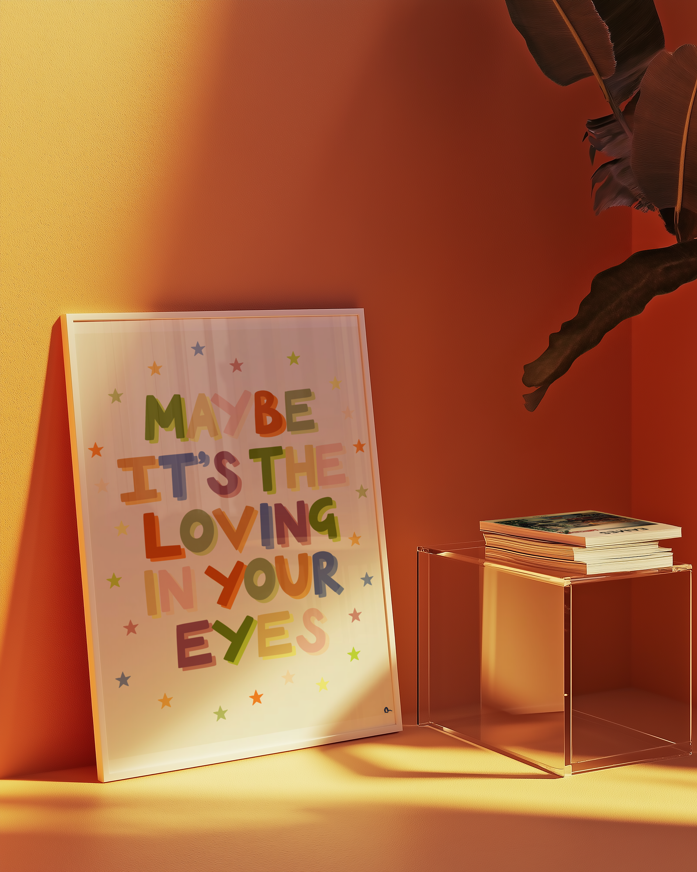 Peak Prints Loving In Your Eyes Olivia Dean Print Wall Art