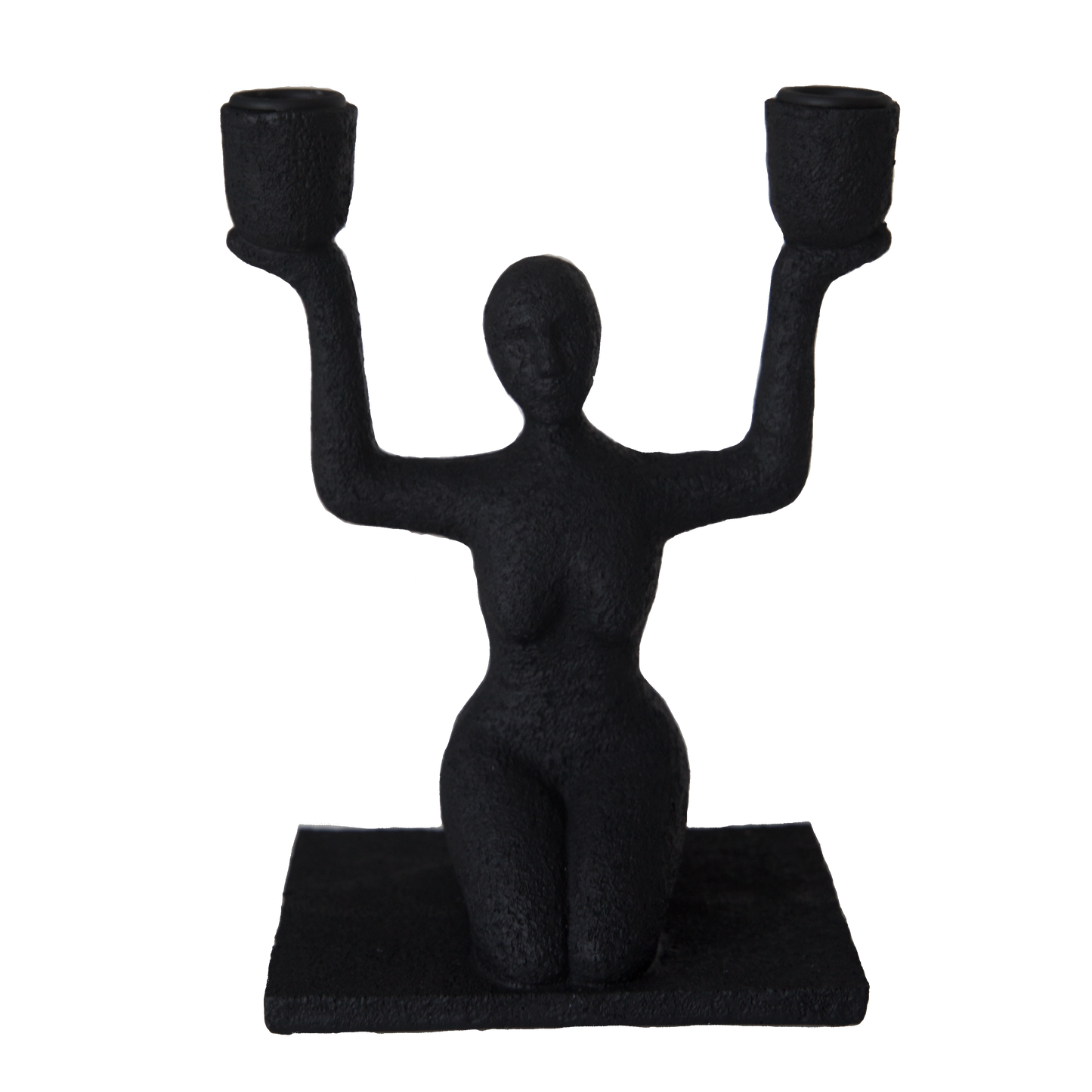 Bloomingville Lucie Candle Holder in Black