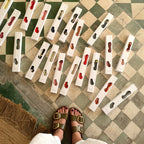 Pygmalion London Rhubarb Eco-Friendly Dinner Candles Set of 2