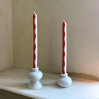Pygmalion London Eco-Friendly Dinner Candles Set of 2 in Marmalade