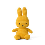 Miffy Corduroy ECO Yellow soft plush toy 23cm in height