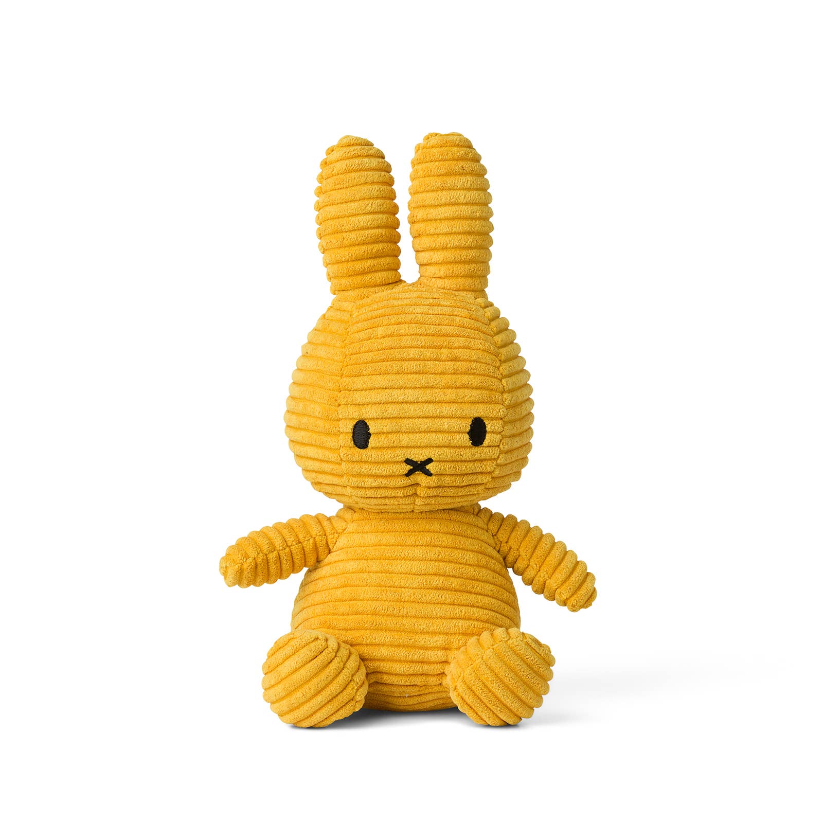 Miffy Corduroy ECO Yellow soft plush toy 23cm in height