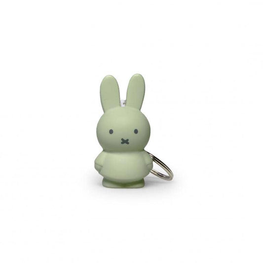 Eucalyptus green Miffy keyring standing 6cm high