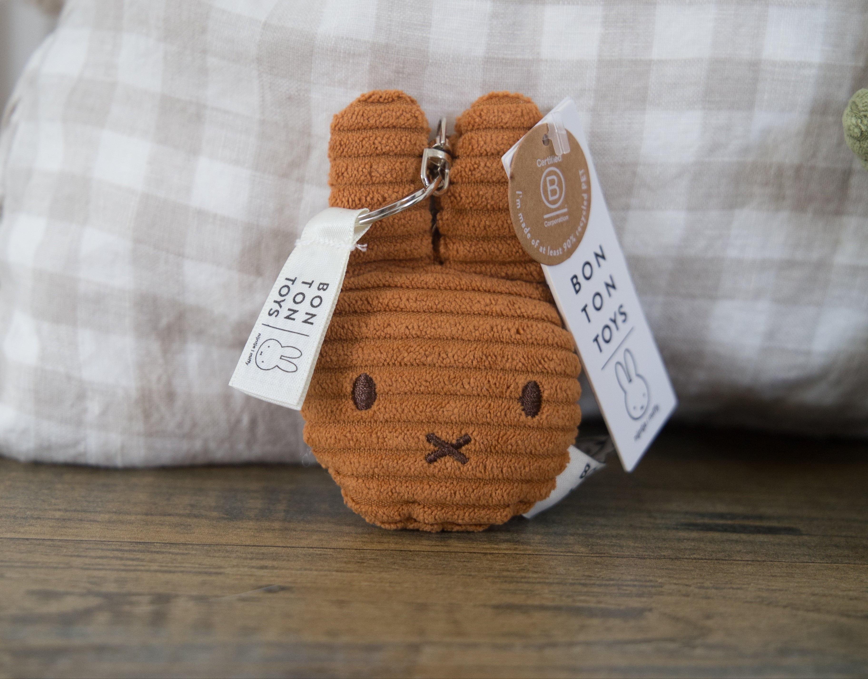 Miffy cord Keyring 