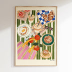 Charlie Taylor Morning Goss Art Print in A4 or A3