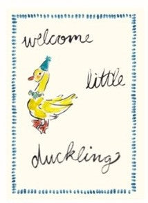 New Baby Duckling Greeting Card