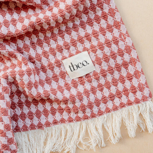 Pink-Argyle-Cotton-Throw