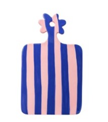 Que Rico Tray Rogelio in Pink and Blue Stripe