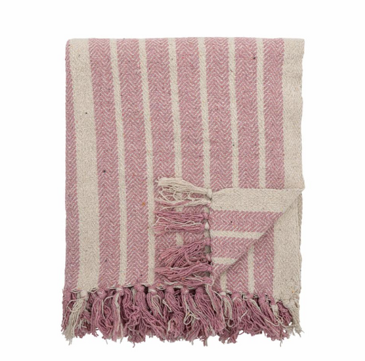 Bloomingville Monta Recycled Cotton Throw