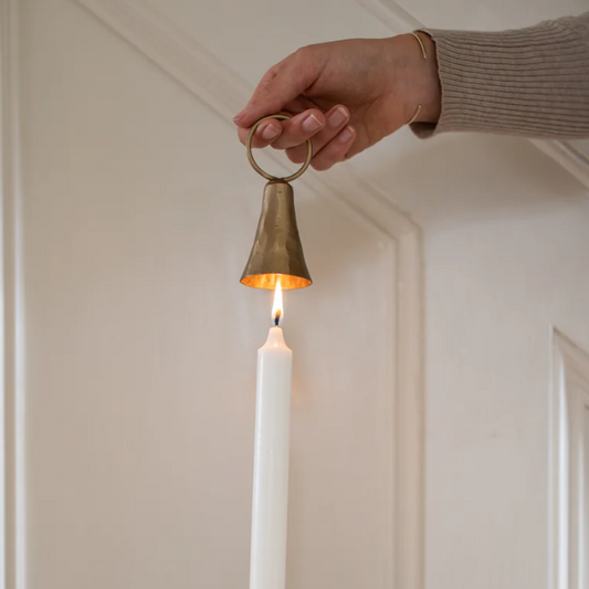 Morgan Wright Brass Bell Candle Snuffer