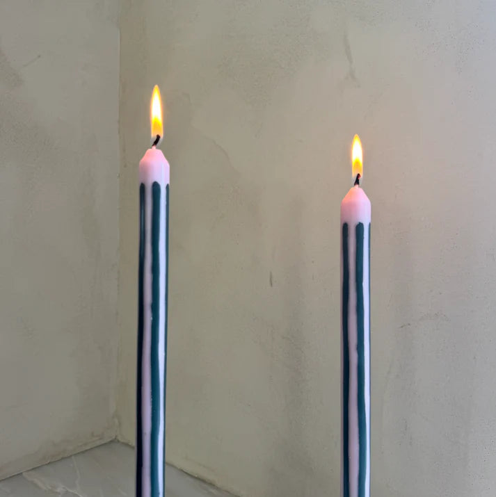 Pygmalion London Crumpet Eco-Friendly Dinner Candles Set of 2