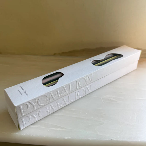 Pygmalion London Crumpet Eco-Friendly Dinner Candles Set of 2