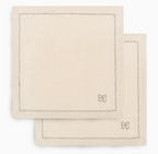 Avery Row Embroidered Linen Napkins Set of 2
