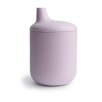 Mushie Silicone Sippy Cup in Lilac