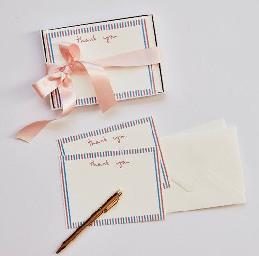 Heather Evelyn Thank you Notelets Set of 10