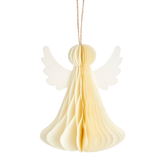 White-Angel-Paper-Christmas-Decoration