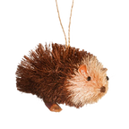 Sass & Belle Woodland Hedgehog Brush Christmas Decoration