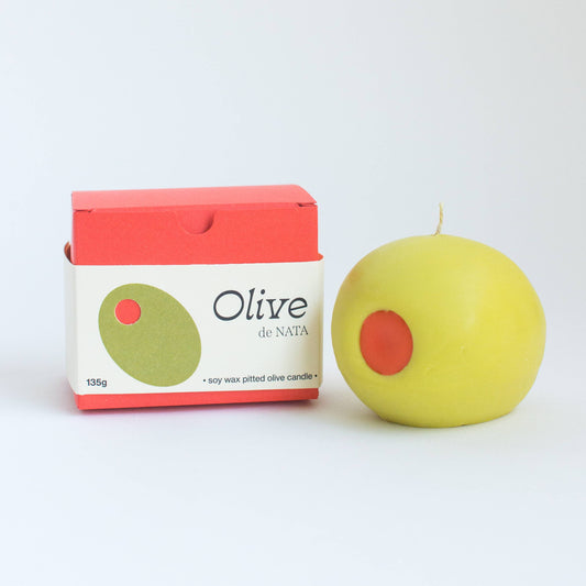 Soy Wax Scented Olive Candle