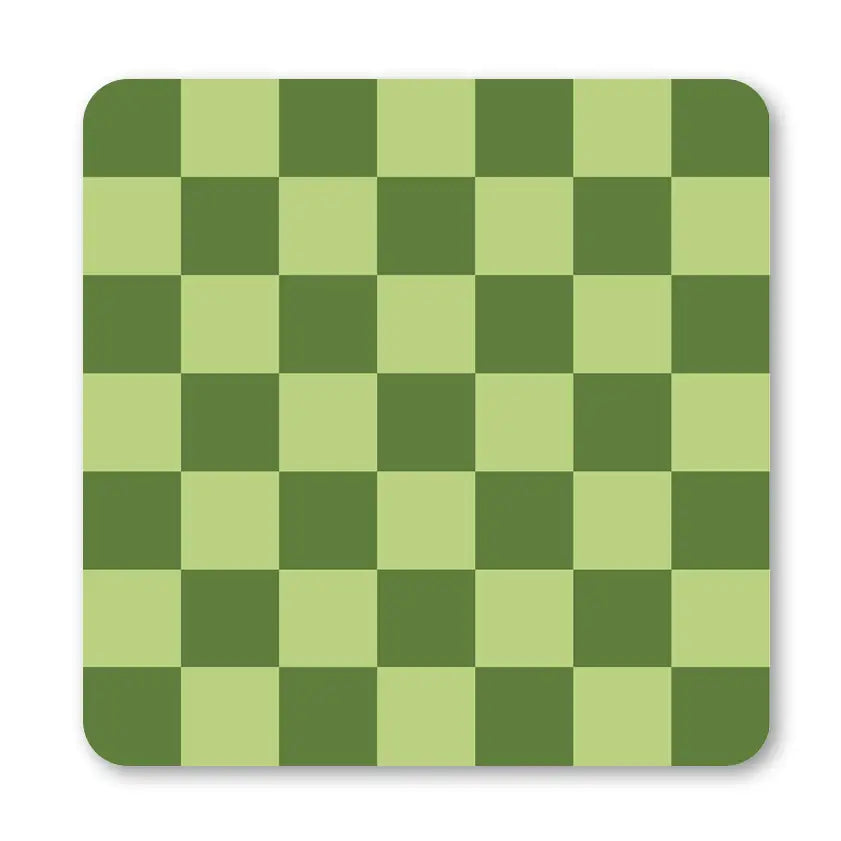 Ella Goddard Colourful Check and Stripe Coasters