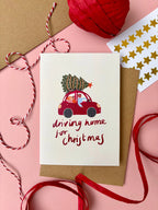 Kira Bolton Driving Home Christmas Card