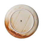 HKLIVING Chef Ceramics Deep Plate in Cream Brown