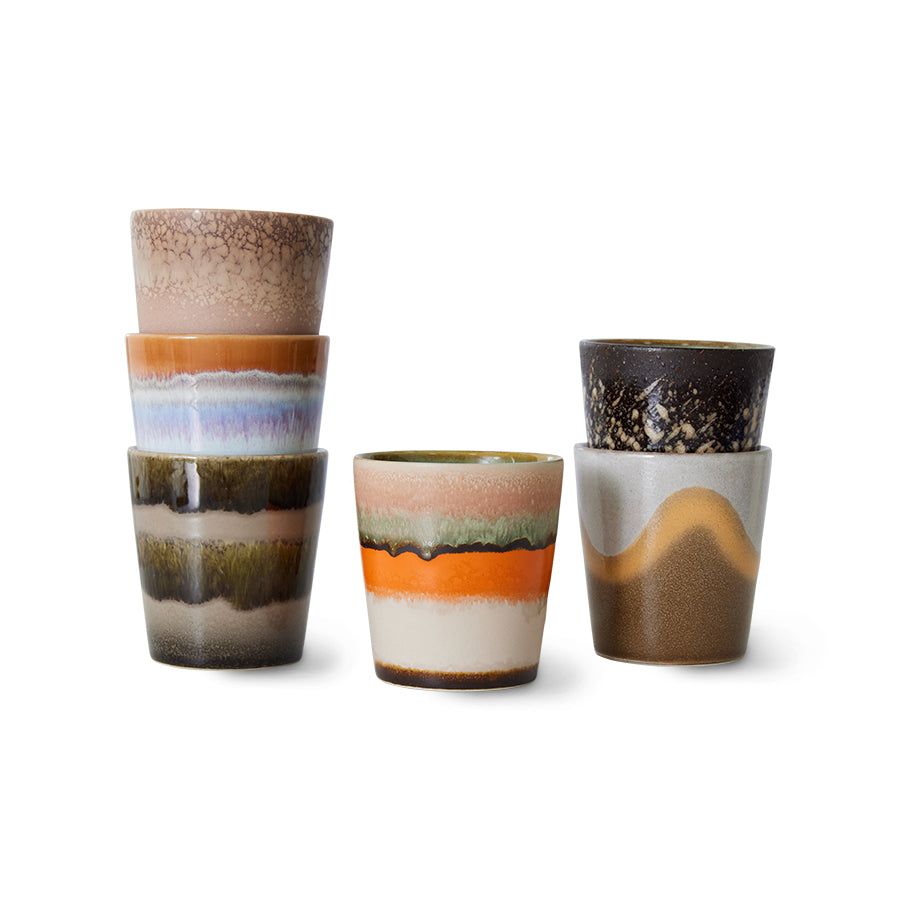 HKLIVING 70s ceramics: Coffee Mugs