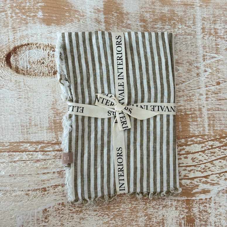 Ellenvale 100% Linen Napkins 30 x 30 Set of 4