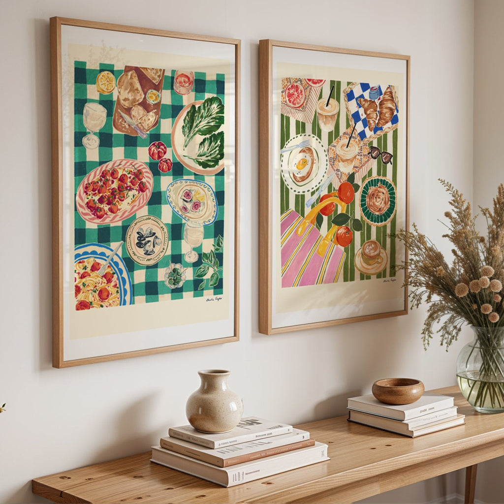 Charlie Taylor Evening Alfresco Art Print