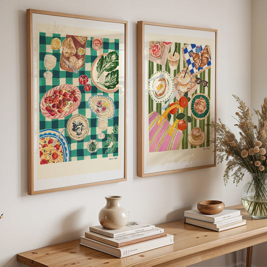 Charlie Taylor Evening Alfresco Art Print in A4 or A3