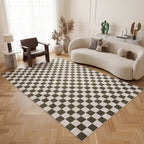 The Rugs Loft Checkerboard Green Rug