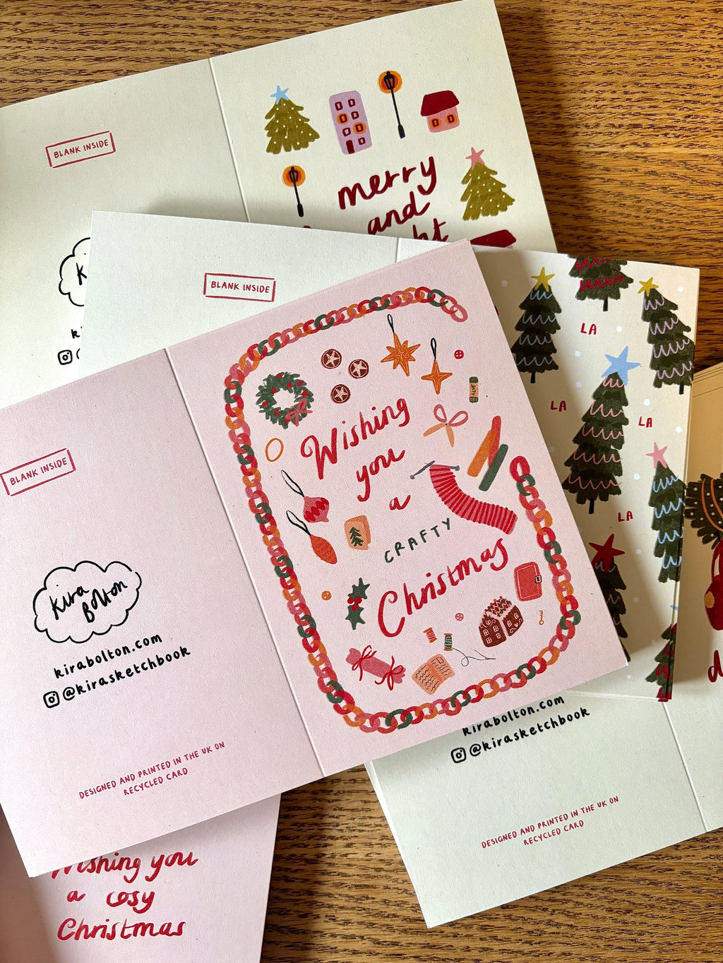Kira Bolton Crafty Christmas Card