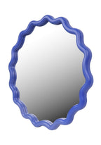 Casa Daisy Scallop Mirror in Cobalt