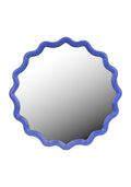 Casa Daisy Scallop Mirror in Cobalt