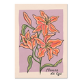 Cai & Jo 'Fleurs des Lys' Wall Art Print