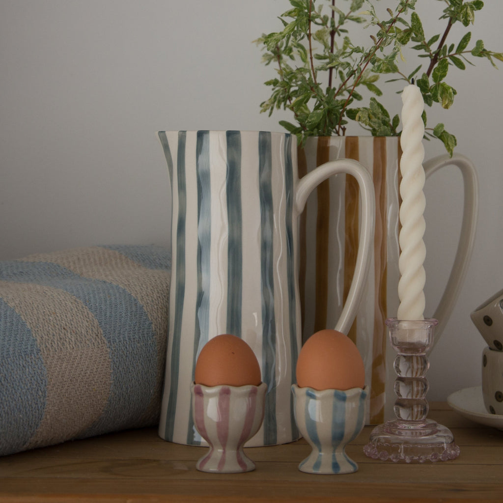 striped jug 