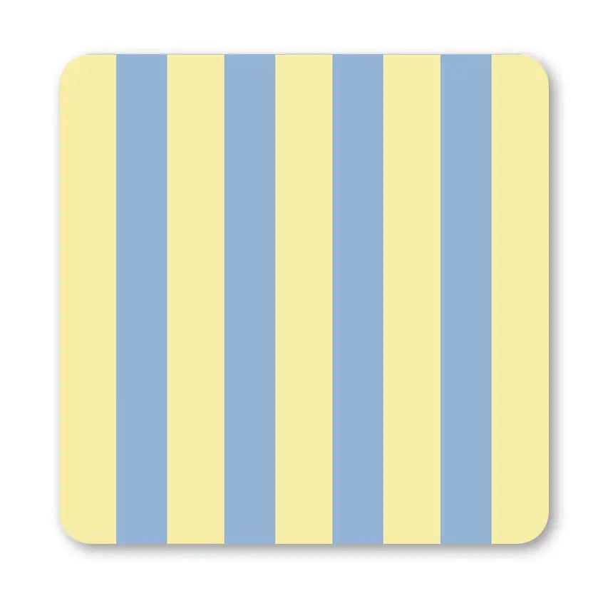 Ella Goddard Colourful Check and Stripe Coasters