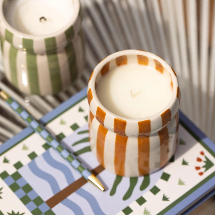 Paddywax Cabana Ceramic Soy Candle Sienna Sunset
