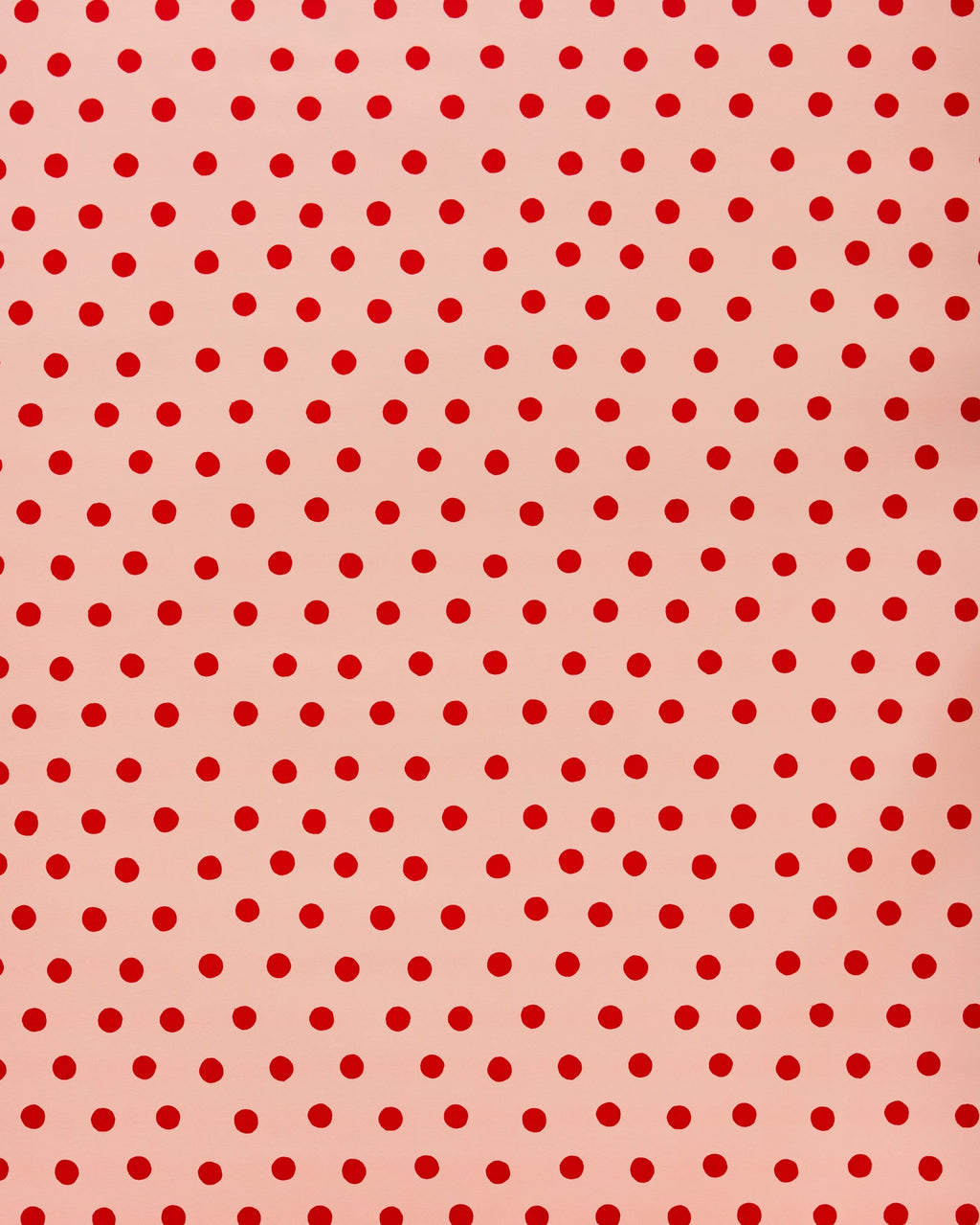 Heather Evelyn Polka Dot Pink Gift Wrap