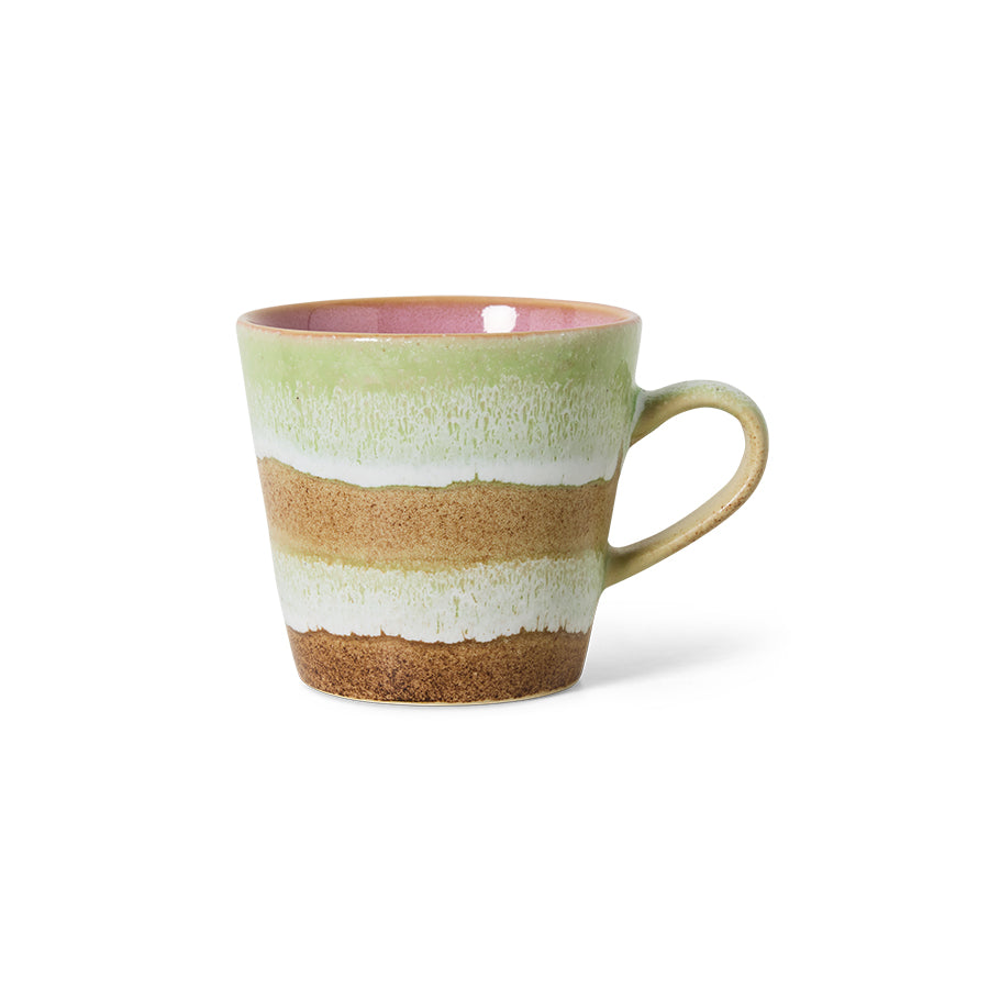 HKLIVING 70s Ceramic Americano Mugs: Rococo