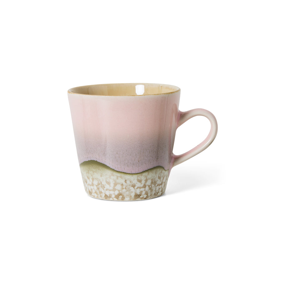 HKLIVING 70s Ceramic Americano Mugs: Rococo