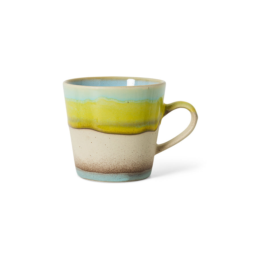 HKLIVING 70s Ceramic Americano Mugs: Rococo