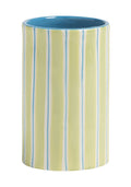 Casa Little Amalfi Coast Vase in Green Stripe