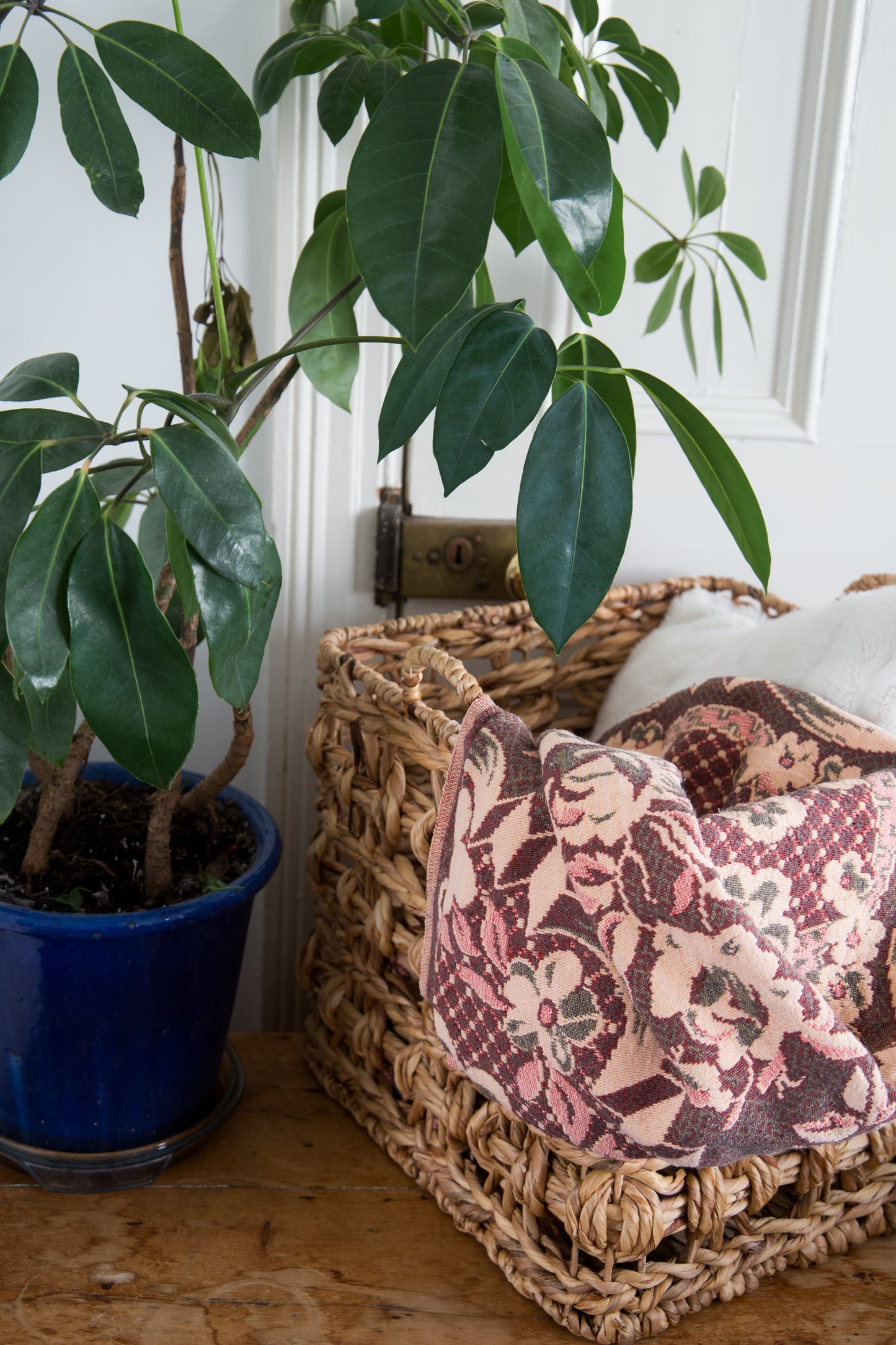Bloomingville Marnie Square Handwoven Basket