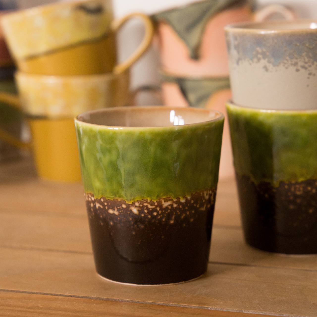 HKLIVING 70s ceramics Coffee Mug