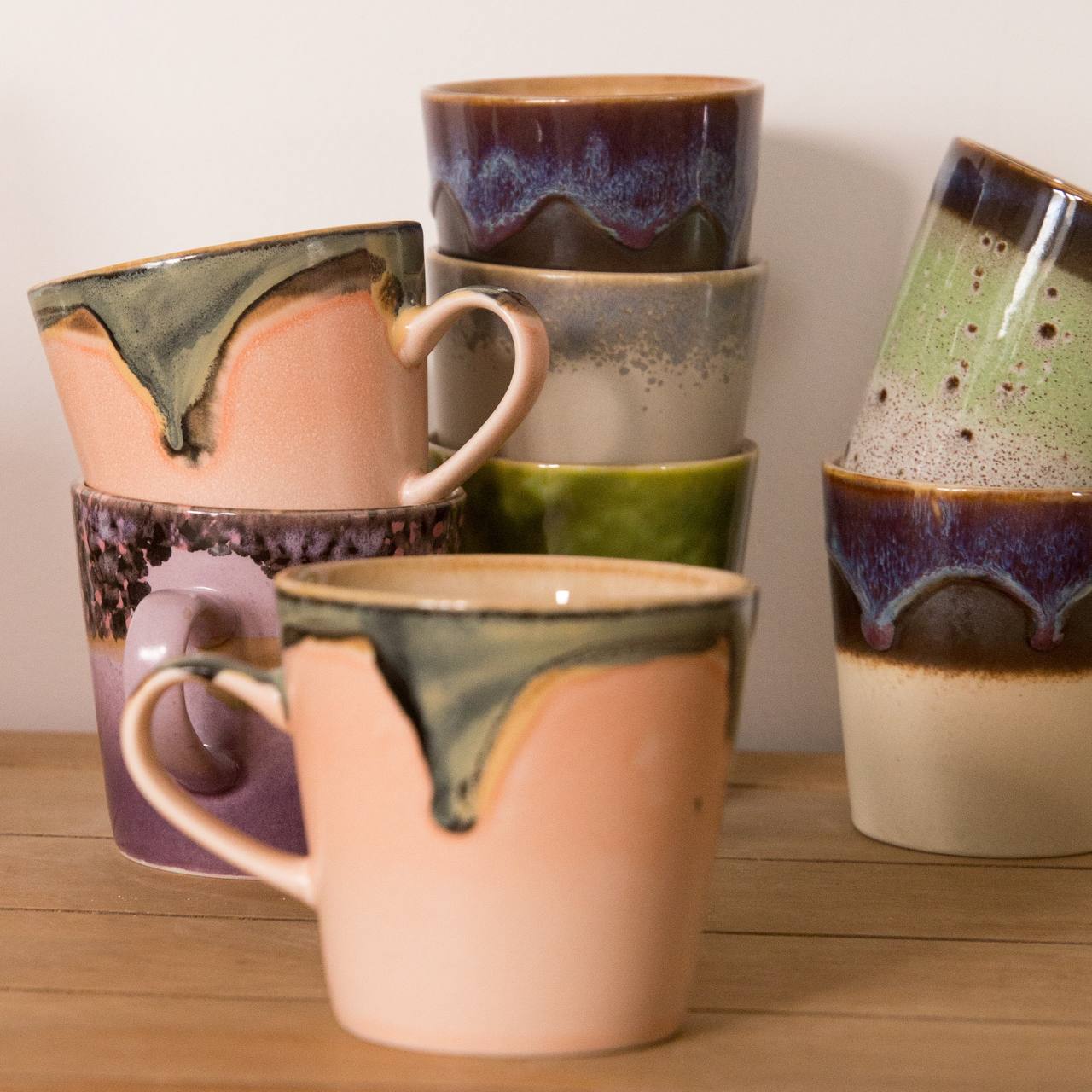HKLIVING 70s Ceramics: Americano Mugs