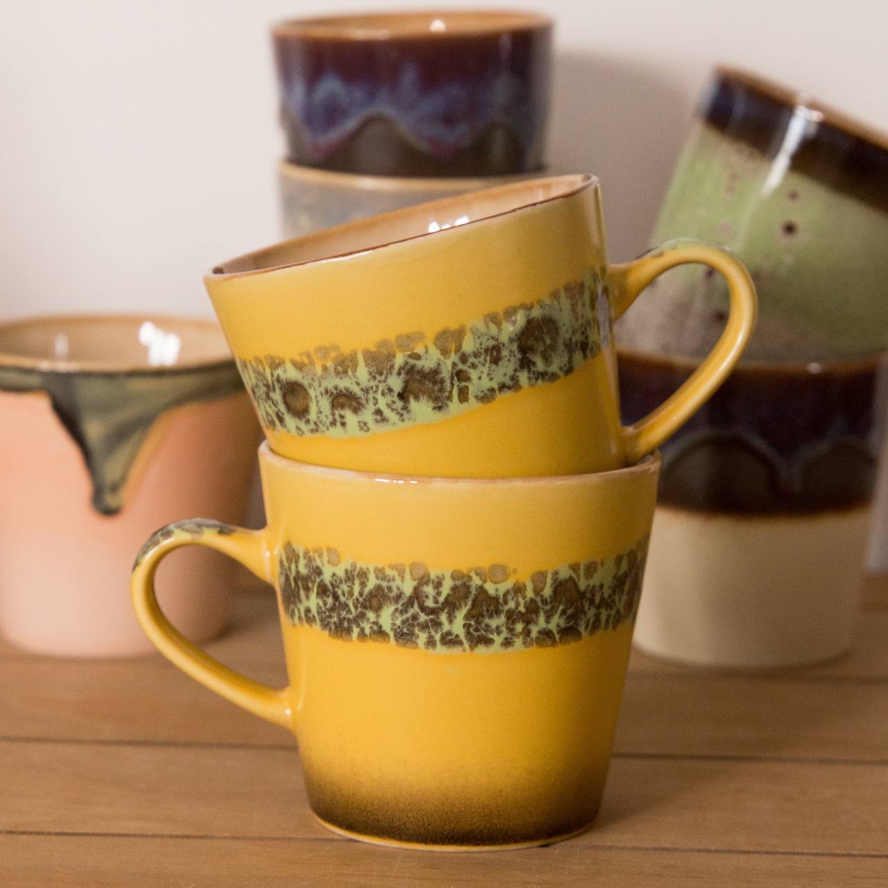 HKLIVING 70s Ceramics: Americano Mugs