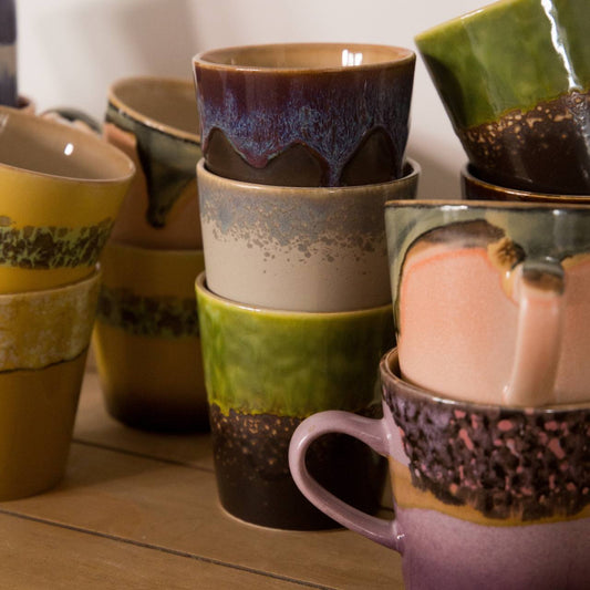 HKLIVING 70s Ceramics: Americano Mugs