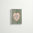 Poppy Illustrates 'I literally just want to be in bed' Art Print in A5